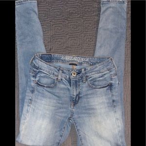 American eagle outfitter jeans super stretch